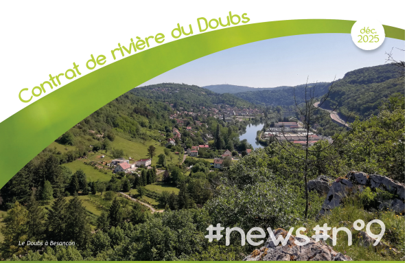 Dernière lettre d’information du contrat de rivière Doubs