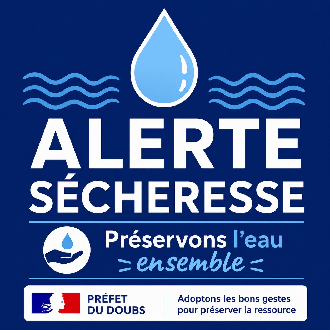 Sécheresse : la totalité du département du Doubs placée en alerte renforcée le 3 juillet